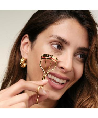 Tana Gold Eyelash Curler with 3 Replacement Pads | Gold-Plated Curler for All Eye Shapes - International Shipping Available - Buy Online on GoSupps.com