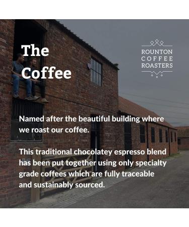 Rounton Coffee Roasters Granary Blend 1kg | Freshly Roasted 100% Arabica Medium Roast Coffee Beans from Yorkshire - Buy Online on GoSupps.com