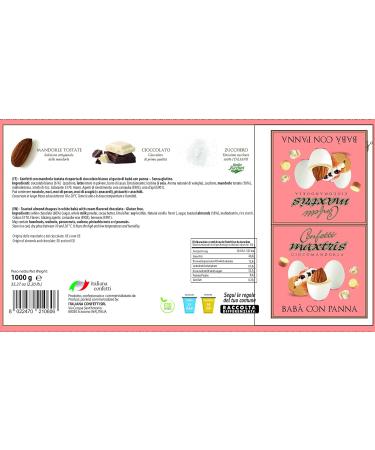 Confetti Maxtris | Italian Almond Baba' Cream 1 kg. - Buy Online on GoSupps.com