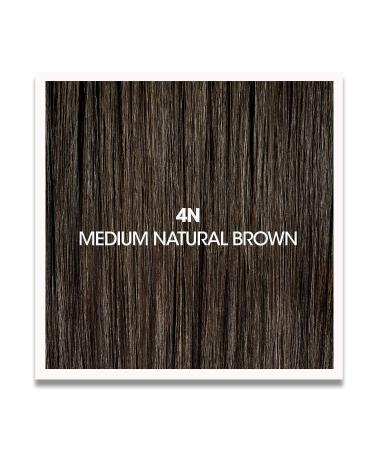 4N Medium Natural Brown Permanent Hair Color Dye Kit - Long-Lasting Radiant Color Includes Developer Barrier Cream Gloves & More - Buy Online on GoSupps.com