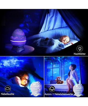 Star Sky Projector with Wireless Music Player | Night Light & Aurora Effect | Remote Control & Timer | Perfect for Adults & Kids Rooms - Buy Online on GoSupps.com