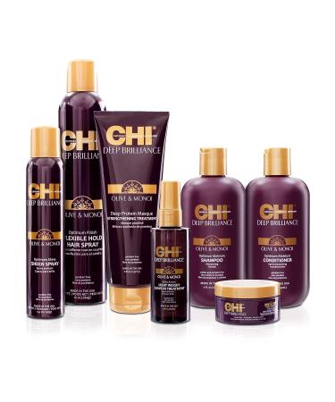 CHI Deep Brilliance Protein Masque 8 Fl Oz - Repair and Strengthen Hair - Buy Online on GoSupps.com