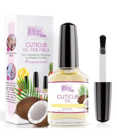 Cuticle Oil for Nails Professiona Nail Treatment 12 ml - 0 4 Fl. oz - Coconut Fragrance - Moisturizing and Regenerating Oil for Cuticles Gives Relief and Freshness to Dry and Irritated Skin
