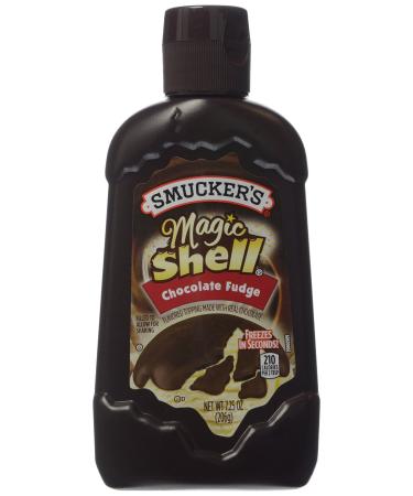 Smucker's Magic Shell Ice Cream Topping, Chocolate Fudge, 7.25 oz