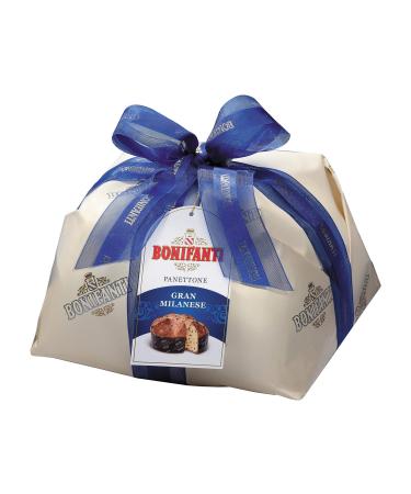 Bonifanti Italian Panettone Christmas Cake Classico 750 gr 1.65 Pound (Pack of 1)