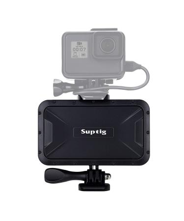 Suptig Portable Charger, 7800mAh Waterproof Power Bank, Compatible for Gopro Hero 11 Hero 10 Hero 9 Hero 8 Hero 7 Hero 6 Hero 5 Hero 4 Hero Session Hero + DJI osmo AKASO Digital Camera and Smartphone