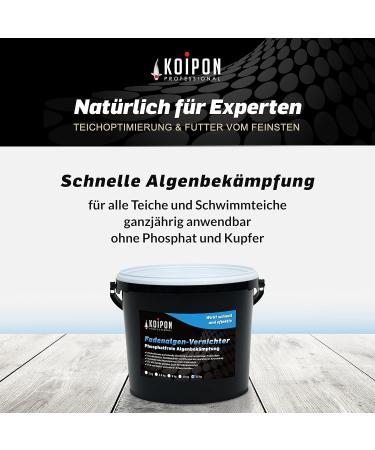 Koipon Thread Algae Destroyer 1 kg - Phosphate-Free Solution for Algae Growth in Garden Ponds - Buy Online on GoSupps.com