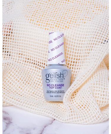 Gelish Mini No Cleanse Gel Nail Top Coat - 0.3 oz | Long-lasting Top Coat for Gel Nails - Buy Online on GoSupps.com