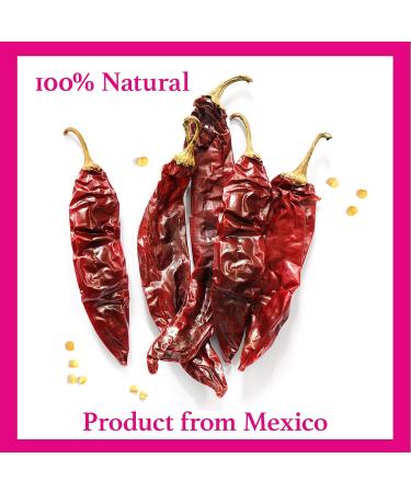Whole Dried Guajillo Chilli Pepper 170g - 2 Packs of 85g each l Freshly Packed in Resealable Bag l Natural and Premium Great for Mexican Recipes like Birria - Buy Online on GoSupps.com