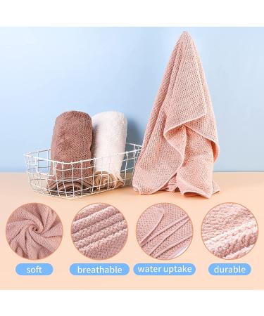 Laojbaba Microfiber Hair Towel - Quick Dry Towel for Long & Thick Hair - 19x39 inch - Lotus Root Pink - 1pcs - Buy Online on GoSupps.com