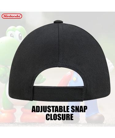 Nintendo Super Mario Boys Baseball Cap | Ages 4-12 | Adjustable & 100% Cotton | Many Styles & Colors - Buy Online on GoSupps.com