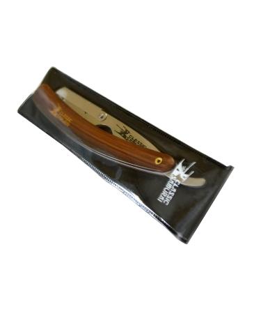 Professional Stainless Steel Barber Straight Edge Razor + 100 Blades - Ultimate Shaving Tool - Buy Online on GoSupps.com