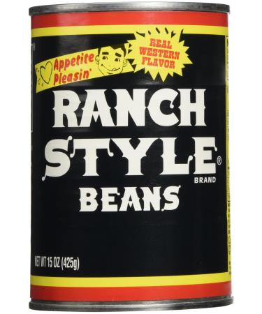 Ranch Style Bean Black,15 Ounce (Pack of 4)