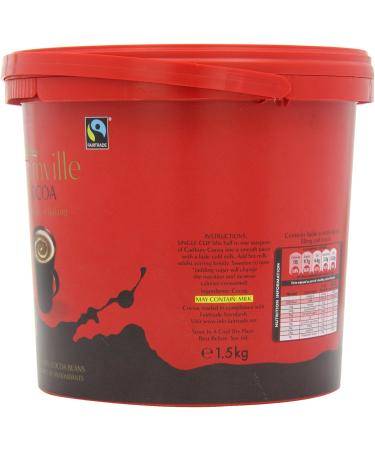 Cadbury Bournville Pail Cocoa 1.5kg - Buy Online on GoSupps.com