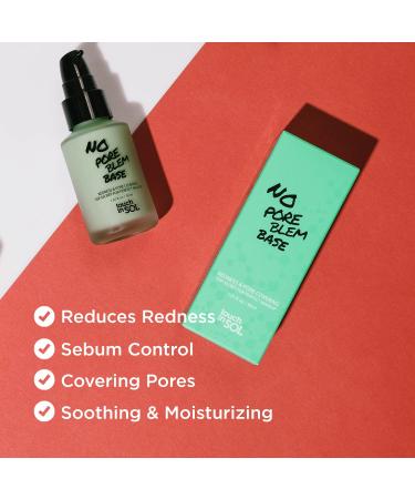 TOUCH IN SOL Redness Correcting Primer - Green Tone Makeup Base for Rosacea & Pore Minimizing - 1.01 fl. oz. - Buy Online on GoSupps.com