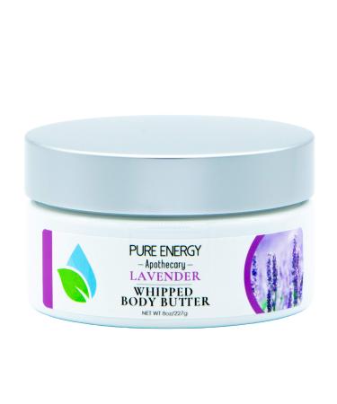Carved Solutions Pure Energy Apothecary Whipped Body Butter Lavender 8 Ounce
