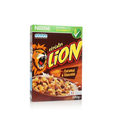 Lion Caramel & Chocolate Cereals - 480g Box