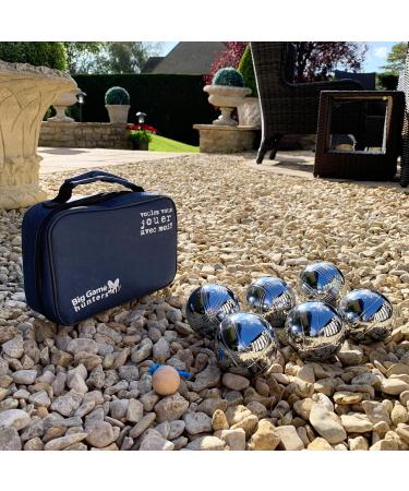 Buy Big Game Hunters Boule Set - 6 Rust-Protected Metal Balls with Engraved Motifs & Canvas Bag - International Shipping Available - Buy Online on GoSupps.com