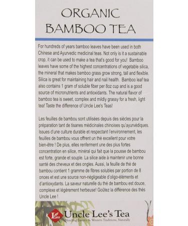 UNCLE LEE'S Org Bamboo Mint Tea 18bg - Buy Online on GoSupps.com
