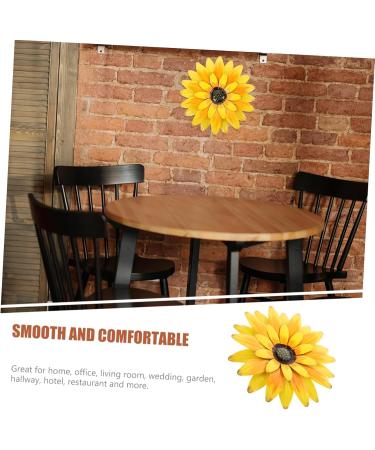 STOBAZA Sunflowers Wall Decor Decorations for Bedroom Wall Decor for Bathroom Iron Wall Art 31.50X31.50X3.00CM Multi - Buy Online on GoSupps.com