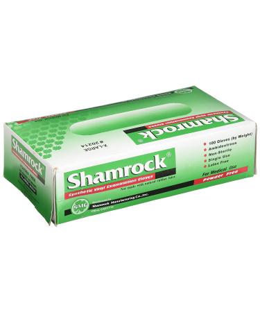Shamrock 20214-XL-bx Vinyl Gloves - X-Large, Clear | No Powder, Thin & Affordable - Buy Online on GoSupps.com