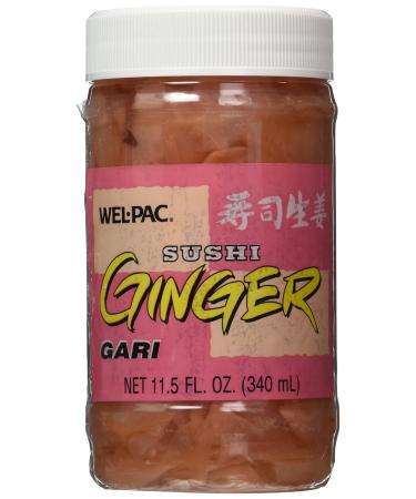 Sliced Pickled Ginger - Net Wt. 11.5 FL. OZ (340 ml) 11.5 Fl Oz (Pack of 1)