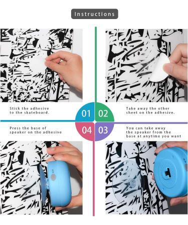 Customize Your Skateboard with Music Speaker - Longboard Accessories for Skateboarding Equipment - Buy Online on GoSupps.com