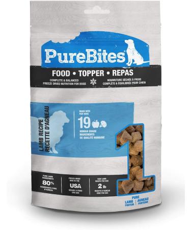 PureBites Dog Food Topper 82g | Lamb Recipe | Made in USA 82 g (Pack of 1) - Buy Online on GoSupps.com