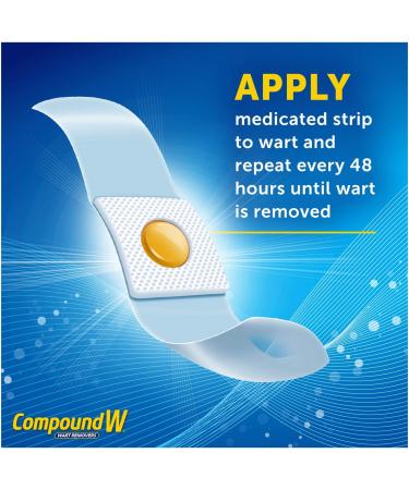 Compound W One Step Pads 14 Pads, Salicylic Acid Wart Remover - 2 Pack - Buy Online on GoSupps.com