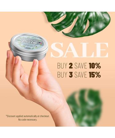 Organic Cuticle Balm - Large 1.75oz Size, Made in USA | USDA Certified Nail & Cuticle Salve Oil for Moisturizing, Healing & Protection of Cracked Skin - Buy Online on GoSupps.com
