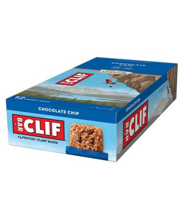 Clif Bar Box of 12 Chocolate Chip Energy Bars