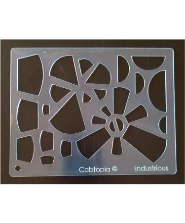 Cabtopia Lapidary Jewelry Design Template Stencil - Create Stunning Jewelry with Ease - Buy Online on GoSupps.com