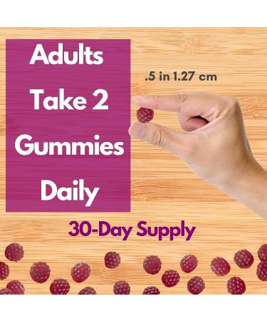 Herman Organic Zinc Elderberry Gummies with Vitamin C - Immune Support Supplements for Adults - Gummy Vitamins for Women and Men - Buy Online on GoSupps.com