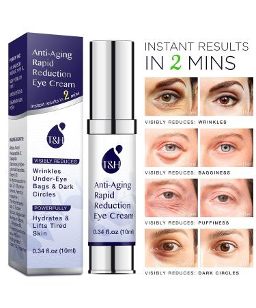 Rapid Anti-Aging Eye Cream - Visibly Reduces Wrinkles, Bags & Dark Circles in 120 Seconds - Hydrating & Lifting Formula (10mL) - Buy Online on GoSupps.com