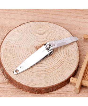 SVAASA Nail Clippers Stainless Steel Finger Toe Nail Trimmer Clippers Manicure Oblique Nail Scissors - Buy Online on GoSupps.com