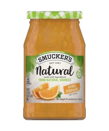 Smucker's Natural Orange Marmalade Fruit Spread, 17.25 Ounces