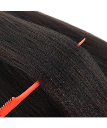 Callia 26 Inch Pre Stretched Braiding Hair 8 Packs Ombre Yaki Synthetic Hair Extension - Itch Free, Professional Grade for Crochet Twist - 1B/30 (26Inch, Pack of 8) - Buy Online on GoSupps.com