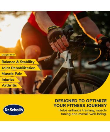 Dr. Scholl's Flexible Multi-Loop Stretch Strap - 8 Resistance Levels for Balance Stability & Joint Rehab | International Shipping Available - Buy Online on GoSupps.com