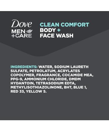 Dove Men+Care Body Wash and Face Wash Pump For Fresh Healthy-Feeling Skin Clean Comfort Cleanser That Effectively Washes Away Bacteria While Nourishing Your Skin 23.5 oz Fresh 23.5 Ounce (Pack of 1) - Buy Online on GoSupps.com