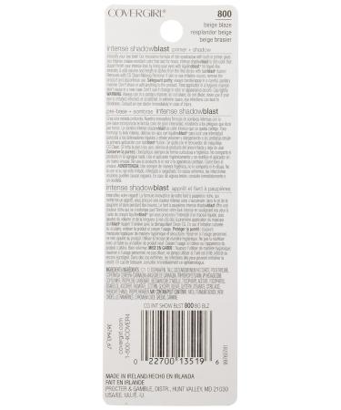 Covergirl Intense Shadowblast Eye Shadow Beige Blaze 800 - 0.27 oz - Buy Online on GoSupps.com
