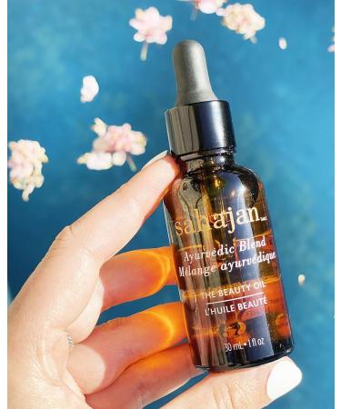 Sahajan Beauty Oil | Anti-Aging Facial Serum for Wrinkles & Fine Lines | Hydrating Skin Moisturizer with Vitamins A B C D & Moringa | 30ml - Buy Online on GoSupps.com