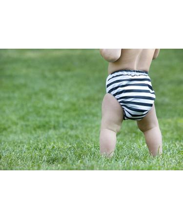 GroVia Reusable Hybrid Cloth Diaper Snap Shell - One Size Cloud | Eco-Friendly Baby Diaper Cover - Buy Online on GoSupps.com