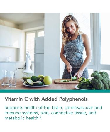 Nutricology Non-GMO Vitamin C 500mg with Berry Polyphenols | 90 Vegetarian Capsules - Buy Online on GoSupps.com