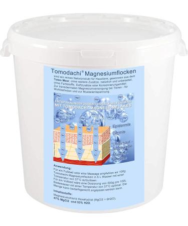 100% Natural Dead Sea Magnesium Flakes - Premium Magnesium Crystals & Chloride for Oil Spray Foot Bath & Salt Soak | 1kg - Buy Online on GoSupps.com