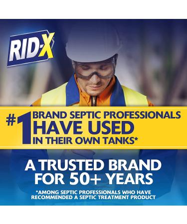 RID-X Septic Treatment 48 oz Liquid - 6 Month Supply (6 Doses) - Buy Online on GoSupps.com
