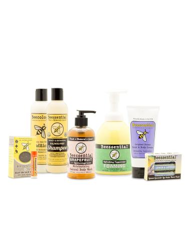 Buy Beessential Relaxing Bar Soap - Lavender & Honey 5 oz | International Shipping Available - Buy Online on GoSupps.com