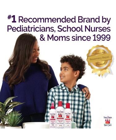 Rosemary Repel Daily Kid Leave-In Conditioning Spray - Lice Prevention for Kids - 8 Fl Oz (Pack of 2) - Buy Online on GoSupps.com