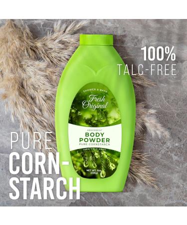 R-NEU Body Bath Powder for Women 100% Talc-Free Original Fresh Breeze Dusting Powder Extra Large Bottle 8oz - Buy Online on GoSupps.com