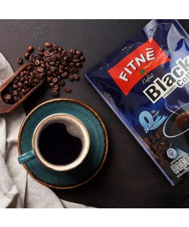 FITN FiTNE Coffee with coenzyme Q-10 + L-carnitine 50g Instant Black Coffee Zero Sugar - Buy Online on GoSupps.com