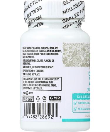 365 Everyday Value Chelated Zinc plus Copper 60 ct - Immune Support Supplement - Buy Online on GoSupps.com